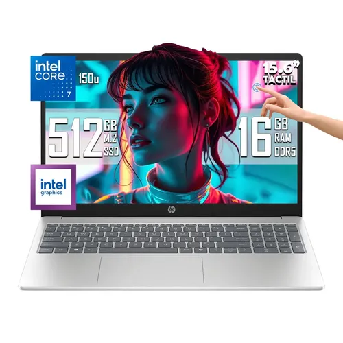 HP 15-FD0127DX Intel Core i7-1355U 16GB SSD 512GB 15.6" FullHD Tactil Win11