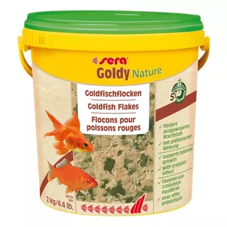 Alimento Comida Para Peces Agua Fría Sera Goldy Nature 2kg