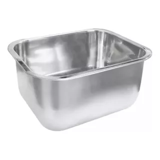 Cuba Cozinha Ind. Escovada 50x40x40 Aço Inox 304 Tecnocuba