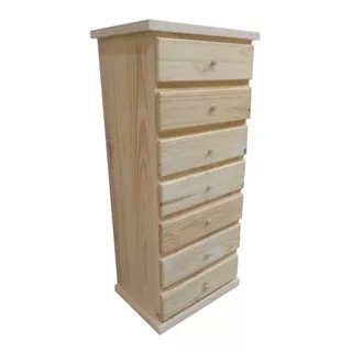 Argen-pino Chiffonier / Cajonera De Pino X 7 Cajones Macizos