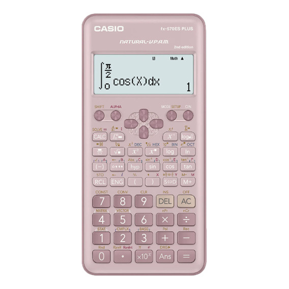 Calculadora Cientifica Casio Fx 991 Esplus 2da Ed. Rosado