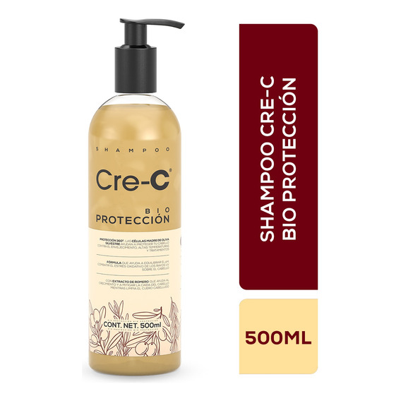 Shampoo anticaída Cre-c bio Proteccion 500 Ml