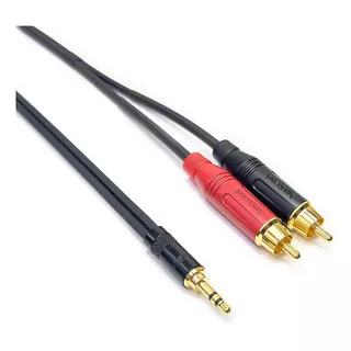 Cabo P2 Estéreo 2x Rca Audio - Conec. Rean Amphenol - 2m