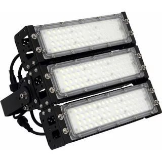 Projetor / Refletor Modular Led 150w 16.500lm Cor Da Carcaça Preta Cor Da Luz 6500k