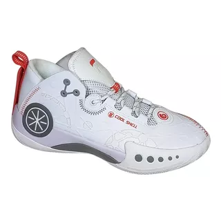 Zapatillas Finders Basquet Field Goal Hombre Blanco