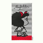 Toallon Mafalda Piñata 100% Algodon 70x130cm Aterciopelado