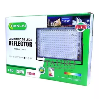 Reflector Led 200w Lupas 2000w Alta Potencia Exterior 