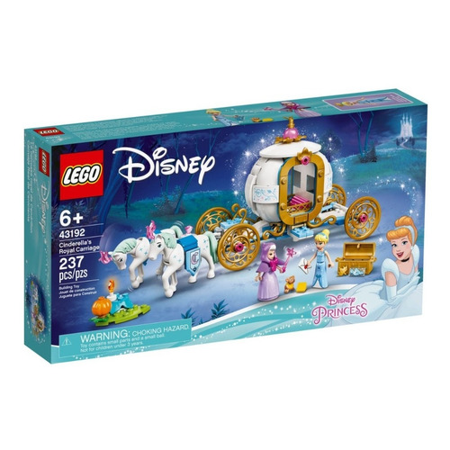 Lego Disney Princess 43192 Carruaje Real De Cenicienta