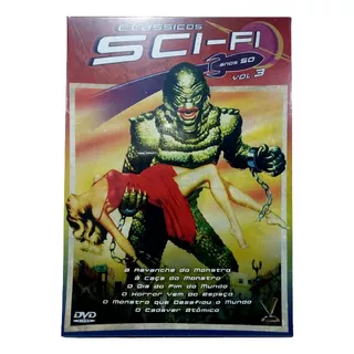 Dvd Box Clássicos Sci-fi Anos 50 Vol 3