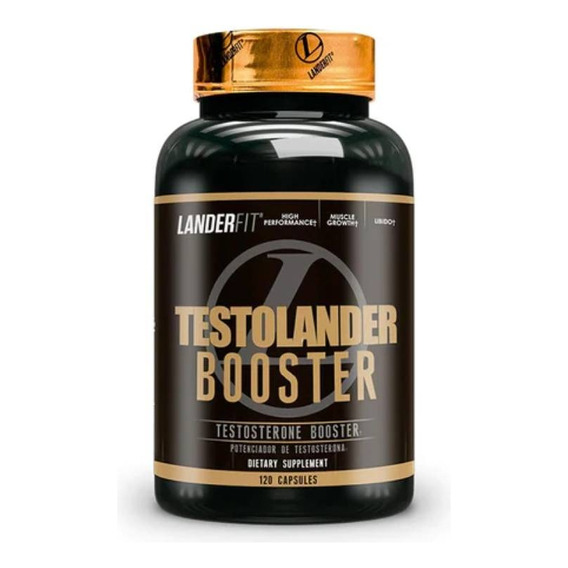 Testolander Booster 120 Caps Landerfit Pro Hormonal Sabor Sin Sabor