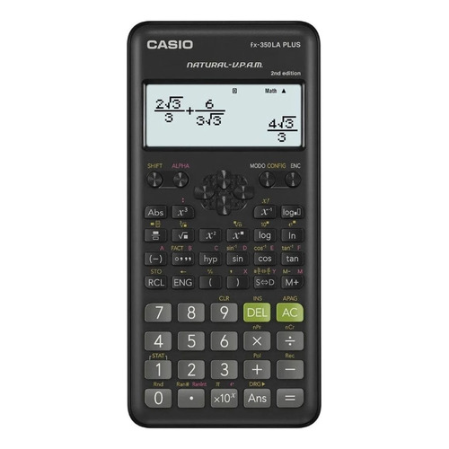 Calculadora Cientifica Casio Fx-350la Plus Similar Fx-82la Color Negro