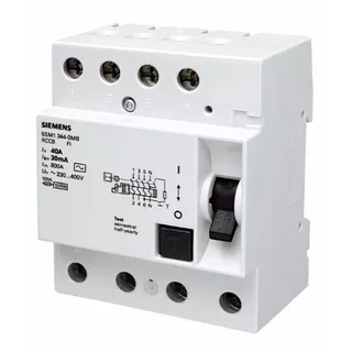 Interruptor Diferencial Siemens Sentron 5sm1344-0
