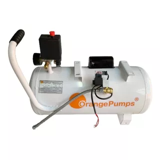 Compresor De Aire Eléctrico Orange Pumps Ld-75030 30l 1hp 127v 60hz Blanco