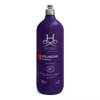 Shampoo Hydra Voluminizador 1lt. 4:1 Dilusión Gromming Profe Tono De Pelaje Recomendado Risado Y Primitivo