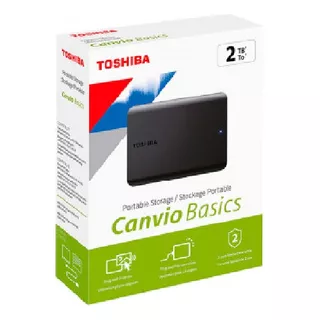 Disco Duro Externo Toshiba Canvio Basics 2tb