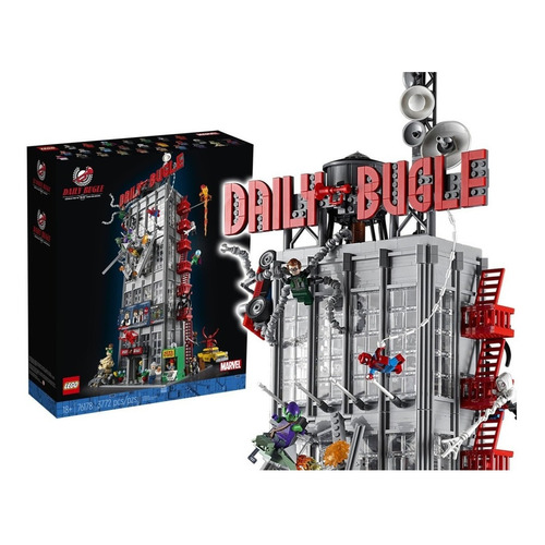 Bloques para armar Lego Marvel Daily Bugle 3772 piezas  en  caja