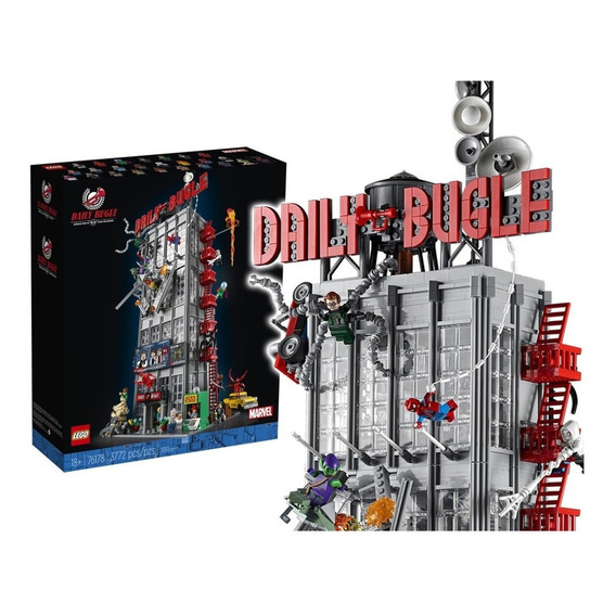 Kit De Construcción Lego Spider-Man Daily Bugle 76178 3772 Piezas 3+