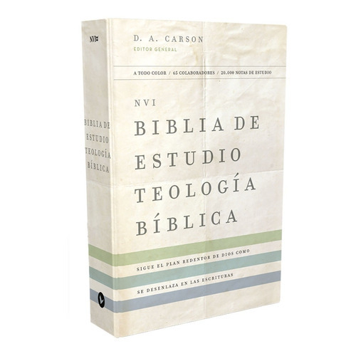 Biblia De Estudio Nvi Teología Bíblica  Pasta Dura, De Vida. Vida Editorial, Tapa Dura, Edición 2022 En Español, 2022