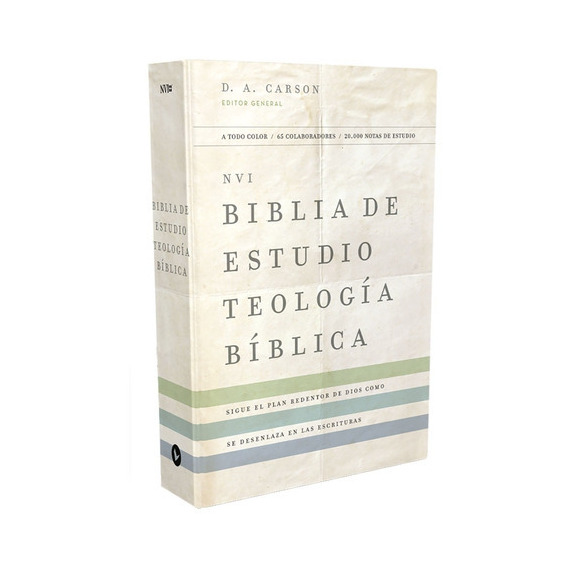 Biblia De Estudio Nvi Teología Bíblica  Pasta Dura, De Vida. Vida Editorial, Tapa Dura, Edición 2022 En Español, 2022