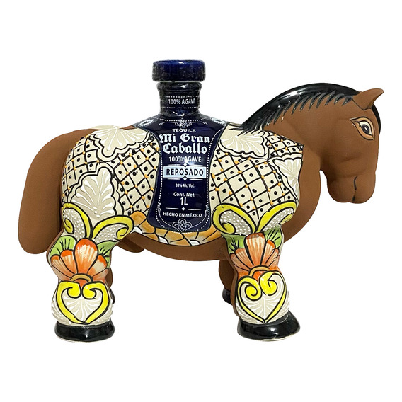 Tequila Mi Gran Caballo Reposado Ceramica 1l