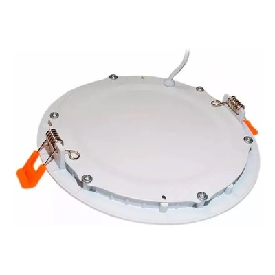 Spot Plafon Panel Led 6w Embutir Redondo Moderno Luz Desing
