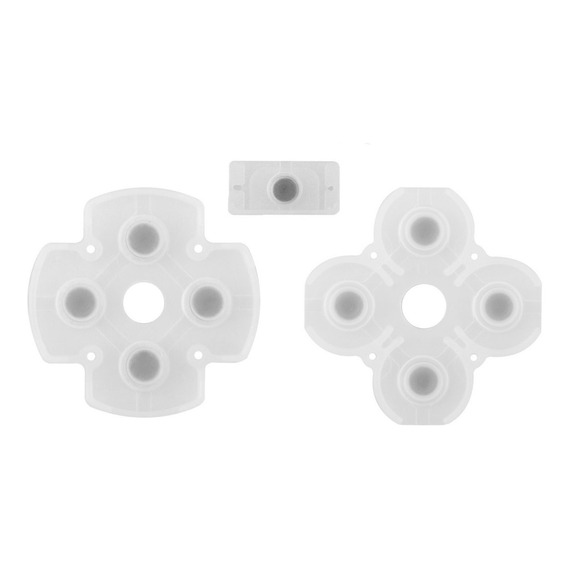 10 Juegos Rubber Pad Goma Compatible Con Ps4 Cruceta Botones