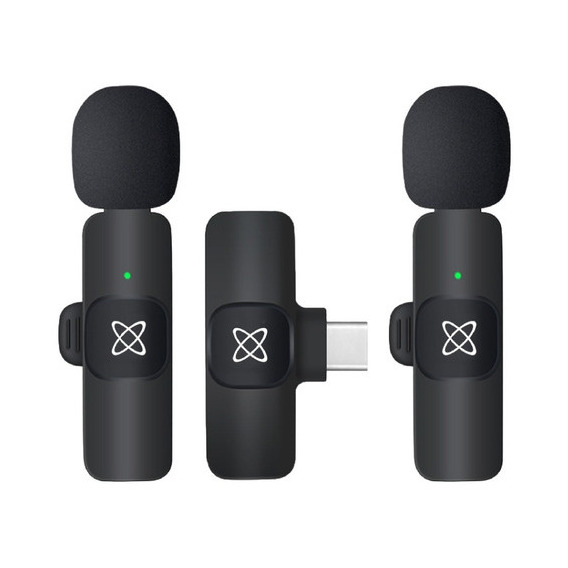 Microfono para Periodista 2 Mic Celular Usb Tipo C Megan Tech