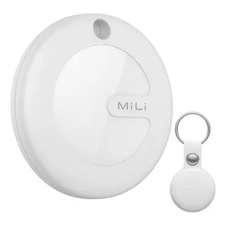 Mitag Mili Rastreador Localizador Con Funda Llavero Incluida Color Blanco