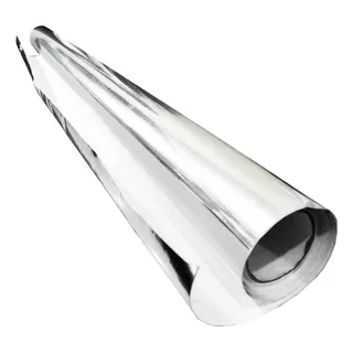 Vinil Cromo Plata Flexible 1.52 X 1 Metro