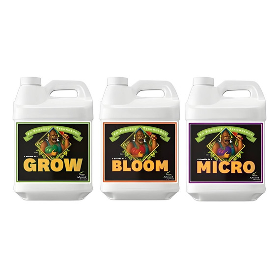 Tripack Ph Perfect Grow+micro+bloom 500ml Advanced Nutrients