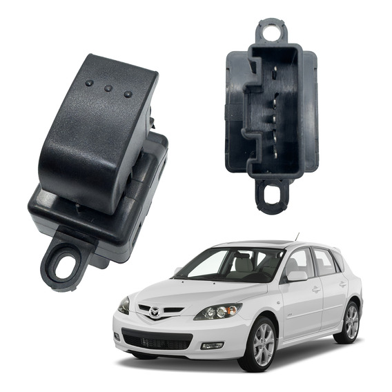 Switch Elevavidrio Mazda 3 - 6 - Cx7 - Cx9 