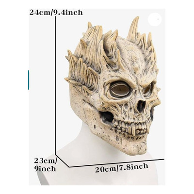 Máscara De Halloween, Mascara De Esqueleto Calavera 3d