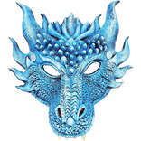 Dragon Mascaras Cosplay Accesorio Disfraz Halloween Para Adu
