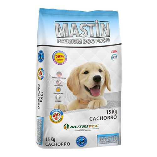 Alimento Premium Mastin Cachorro 15 Kg Mp