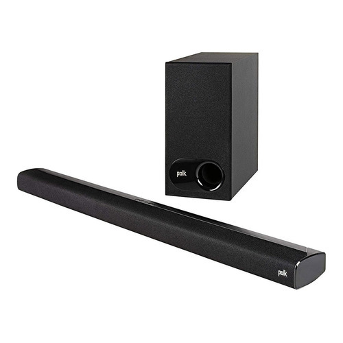 Barra De Sonido Polk Signa S3 2.1 Chromecast Inc Color Negro