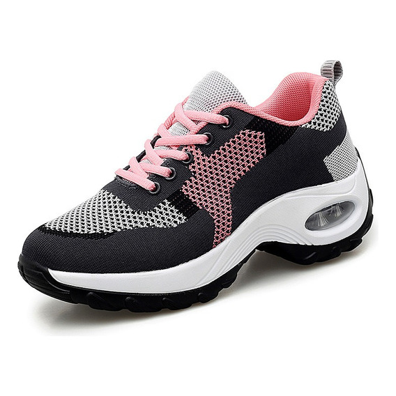 Zapatillas Tenis Para Mujer De Deporte De Malla Incrementar