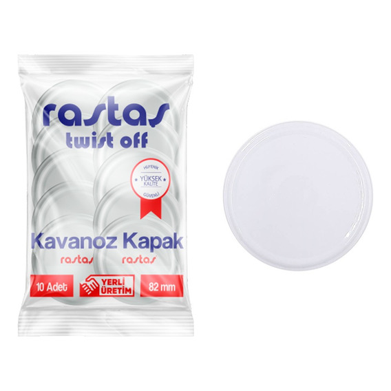 Pack 50 Unidades Tapa De 82mm Para Frasco Conservero