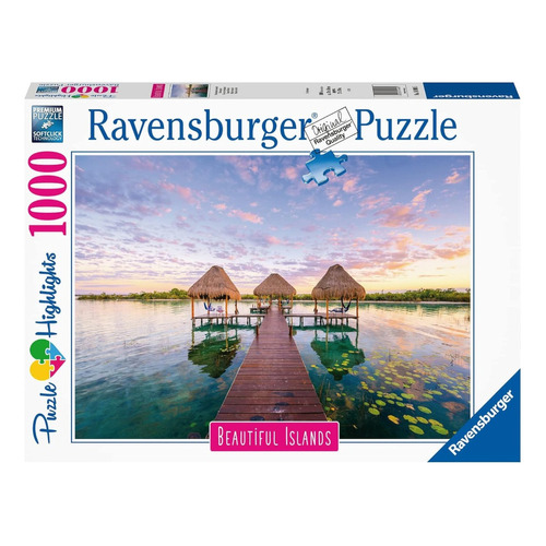 Rompecabezas Ravensburger 1000 Piezas Vista Tropical Puzzle