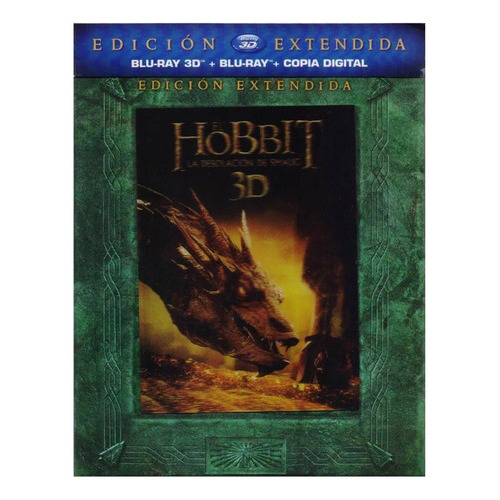 Hobbit La Desolacion De Smaug Extendida Pelicula Blu-ray 3d