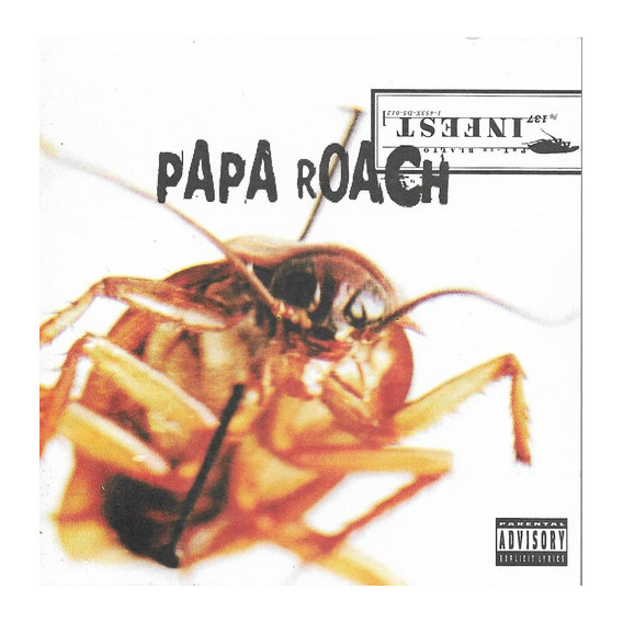 CD - Papa Roach - Infest - Sellado