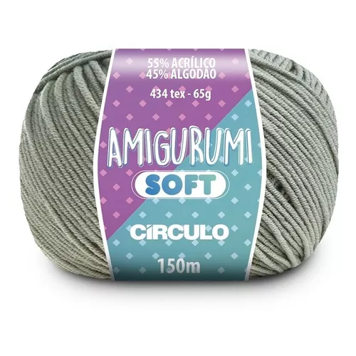 Hilo de algodón para ganchillo y amigurumi 55 m - marrón