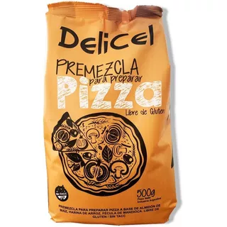 Premezcla Delicel Para Pizza 500 Gr Sin Tacc