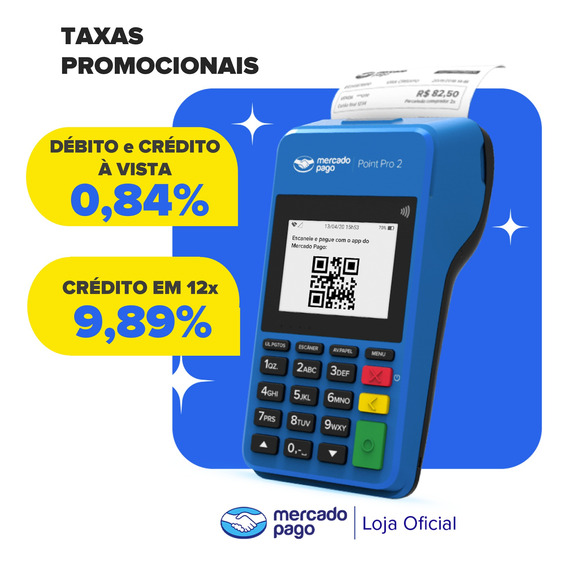 Mercado Pago: Point Pro2 - A Maquininha De Cartão + Completa