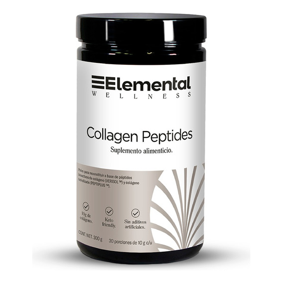 Collagen Peptides | Colágeno 30 Porciones De 10g C/u | 300g