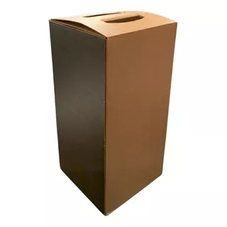 Estuche De Carton Vacio. Capacidad Para 4 Botellas