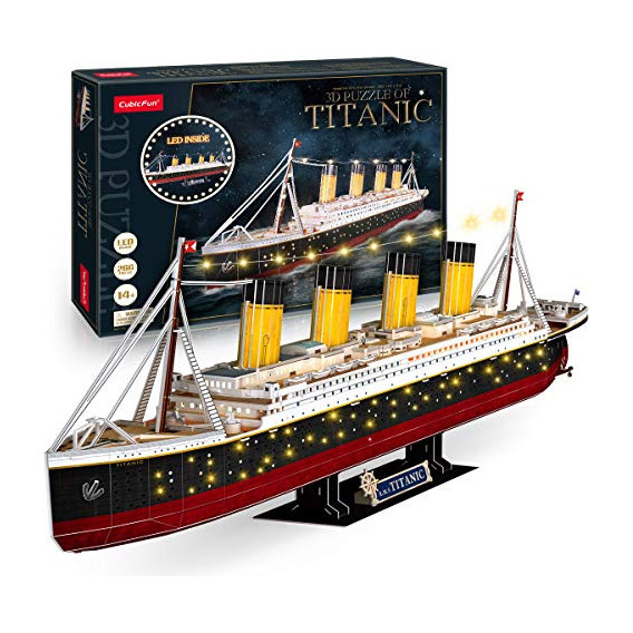 Puzzle Rompecabezas 3d Titanic 80cm Adultos