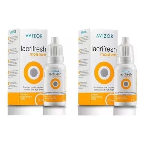 2 Piezas Avizor Lacrifresh Moisture Gotas Rehumectantes