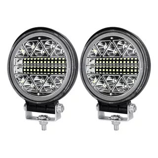 2 Faros Reflector Led 78w 12v/24v Tractor 4x4 Camion Lancha