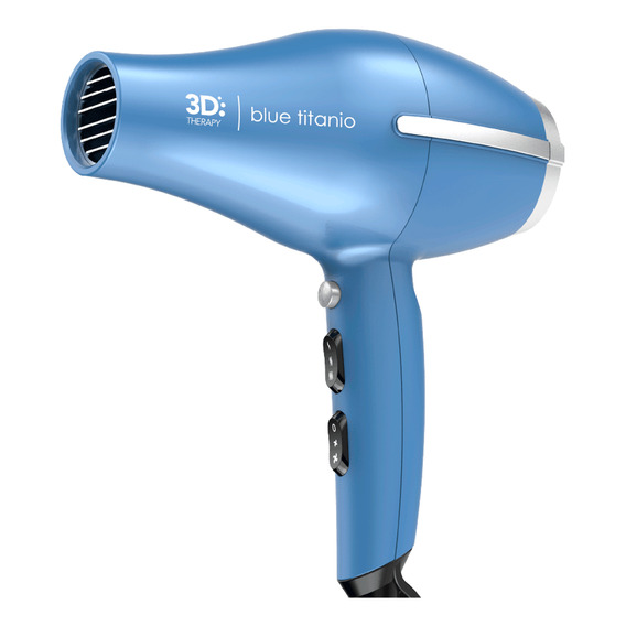 Secador Ga.ma Blue Titanio 3d Therapy 2300w Anti-frizz