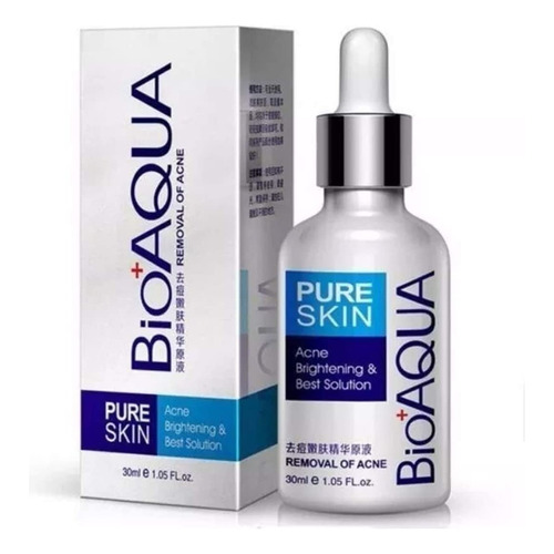 Serum Bioaqua Acido Hialuronico Antiarrugas Hidratante Suero Pure Skin Antiacne Manchas Grasa